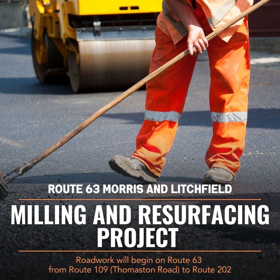 Route 63 Morris and Litchfield Milling and Resurfacing Project